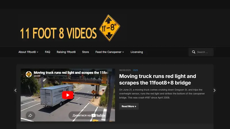 Screenshot of 11 Foot 8