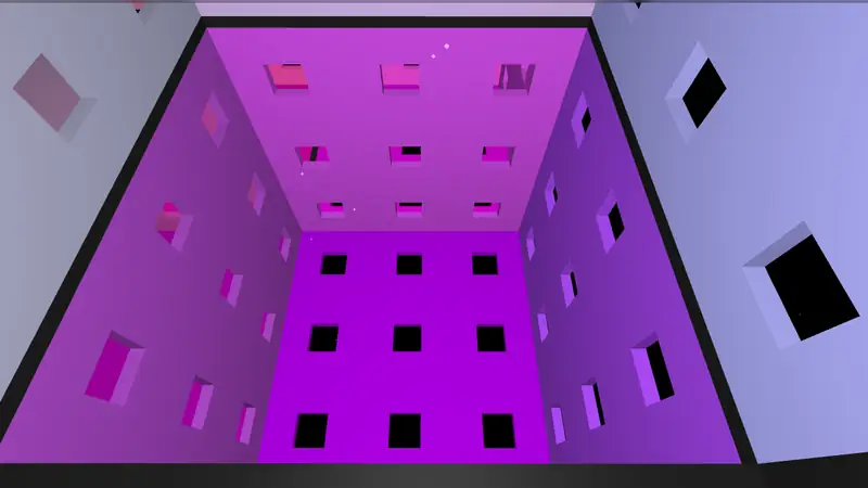 Screenshot of 3D Maze