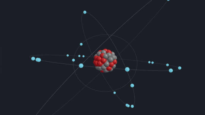 Screenshot of Atom Animation