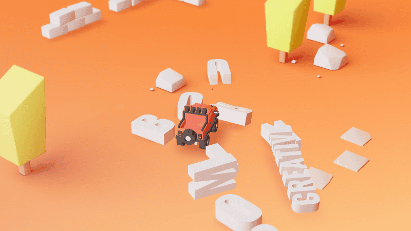 Screenshot of Bruno Simon - Creative Developer Portfolio