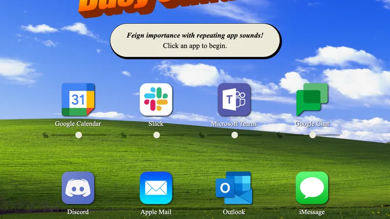 Screenshot of Busy Simulator