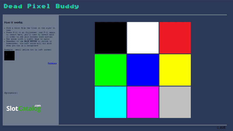 Dead Pixel Buddy