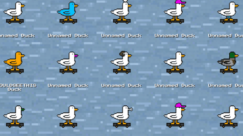 Screenshot of duckstreet