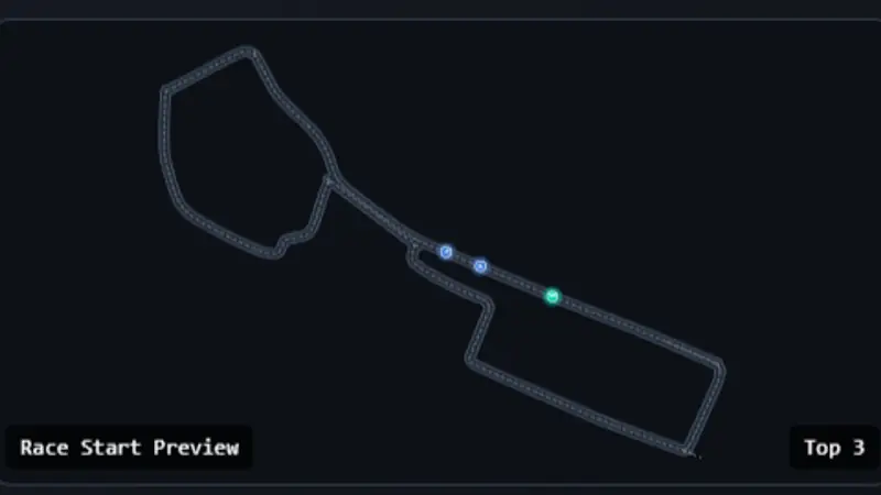 Screenshot of Formula 1 Telemetry