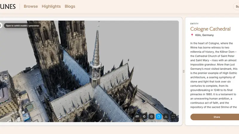 Screenshot of FUNES