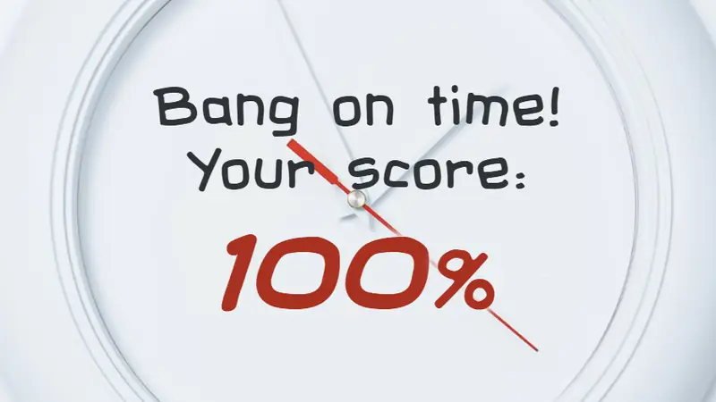 Screenshot of How Punctual Are You?