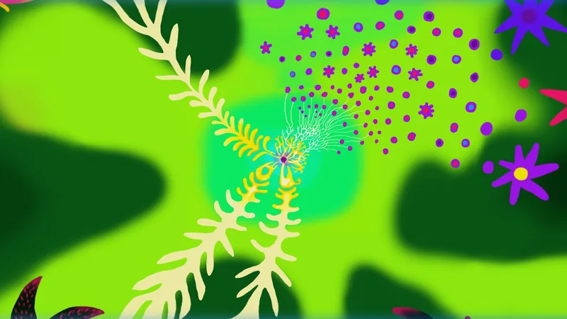 Screenshot of Hydromeda Zoomquilt