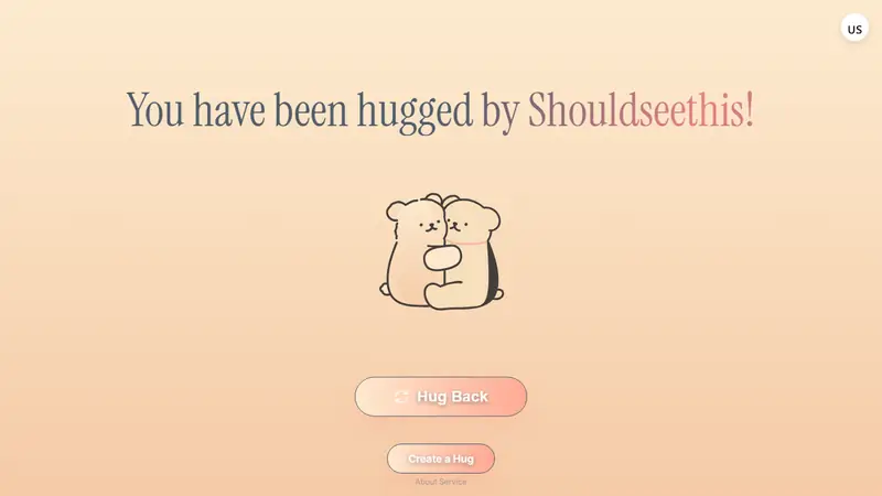 Screenshot of I Hug You