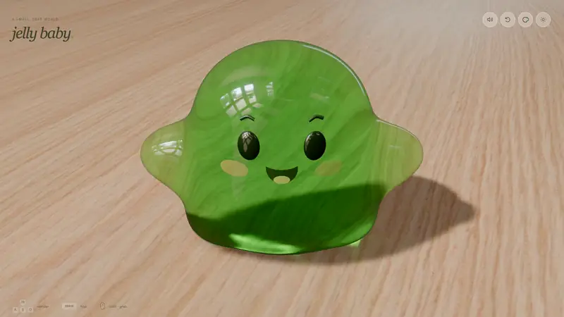 Screenshot of Jelly Baby