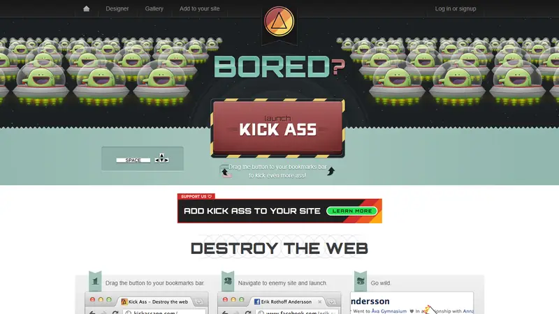 Screenshot of Kick Ass