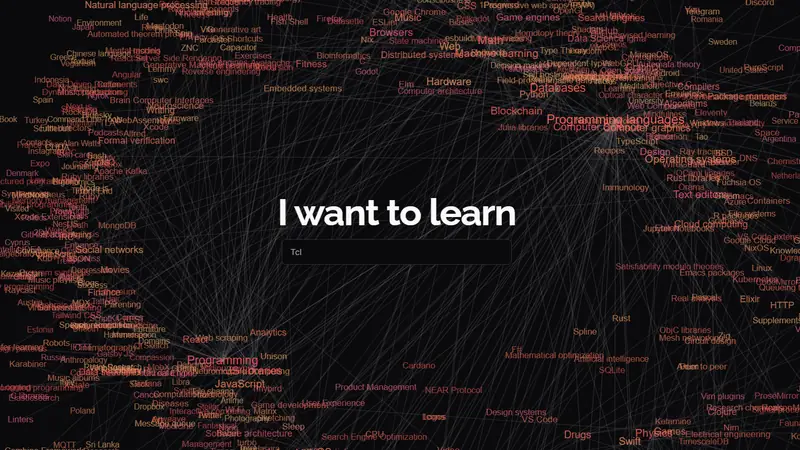 Screenshot of Learn Anything