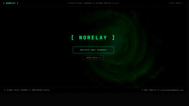 Screenshot of NoRelay
