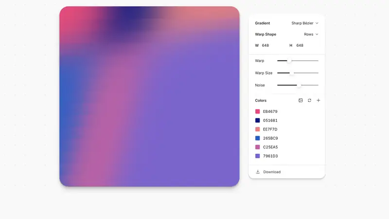 Screenshot of Photo Gradient