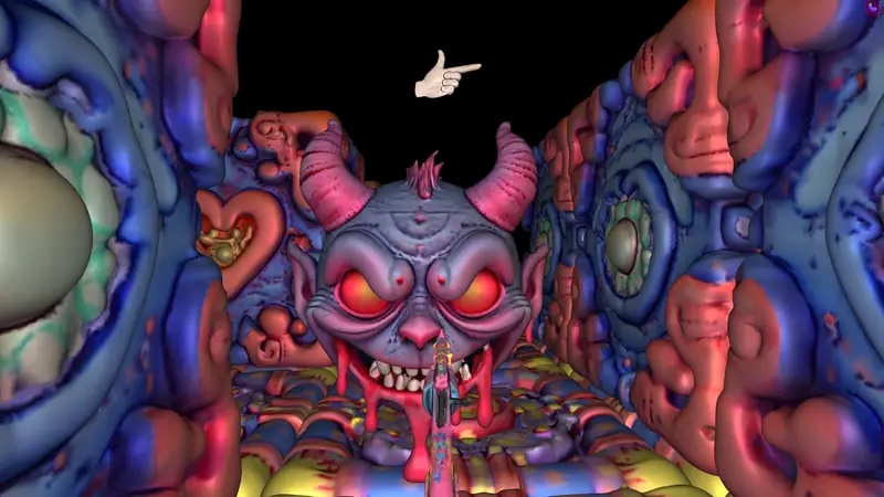Screenshot of Psychedelic Shooter