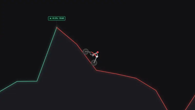 Screenshot of StonkRider