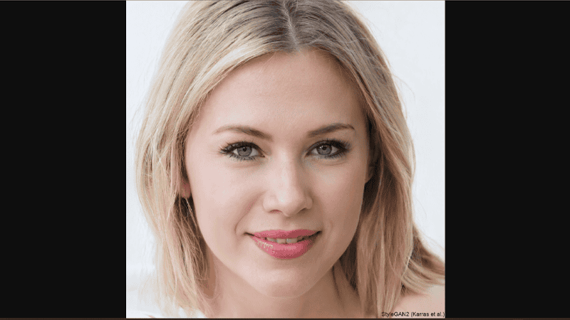 Screenshot of This Person Does Not Exist