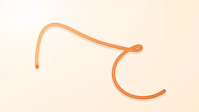 Screenshot of Wiggly me