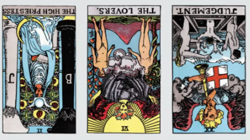 Screenshot of Yes No Tarot